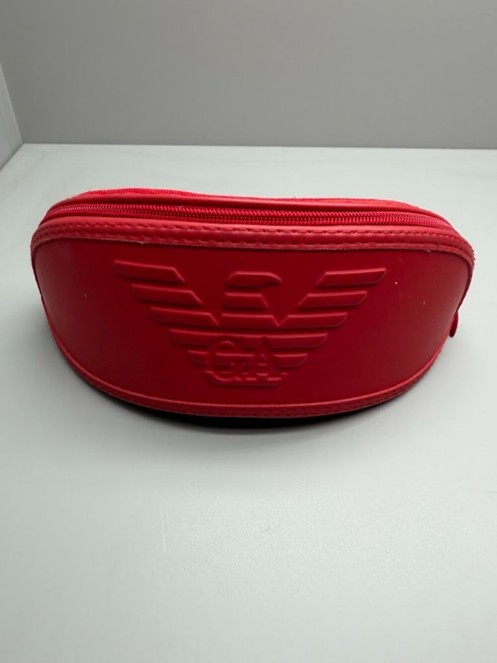 Giorgio Armani Red Soft Case for Glasses/Sunglasses Unisex